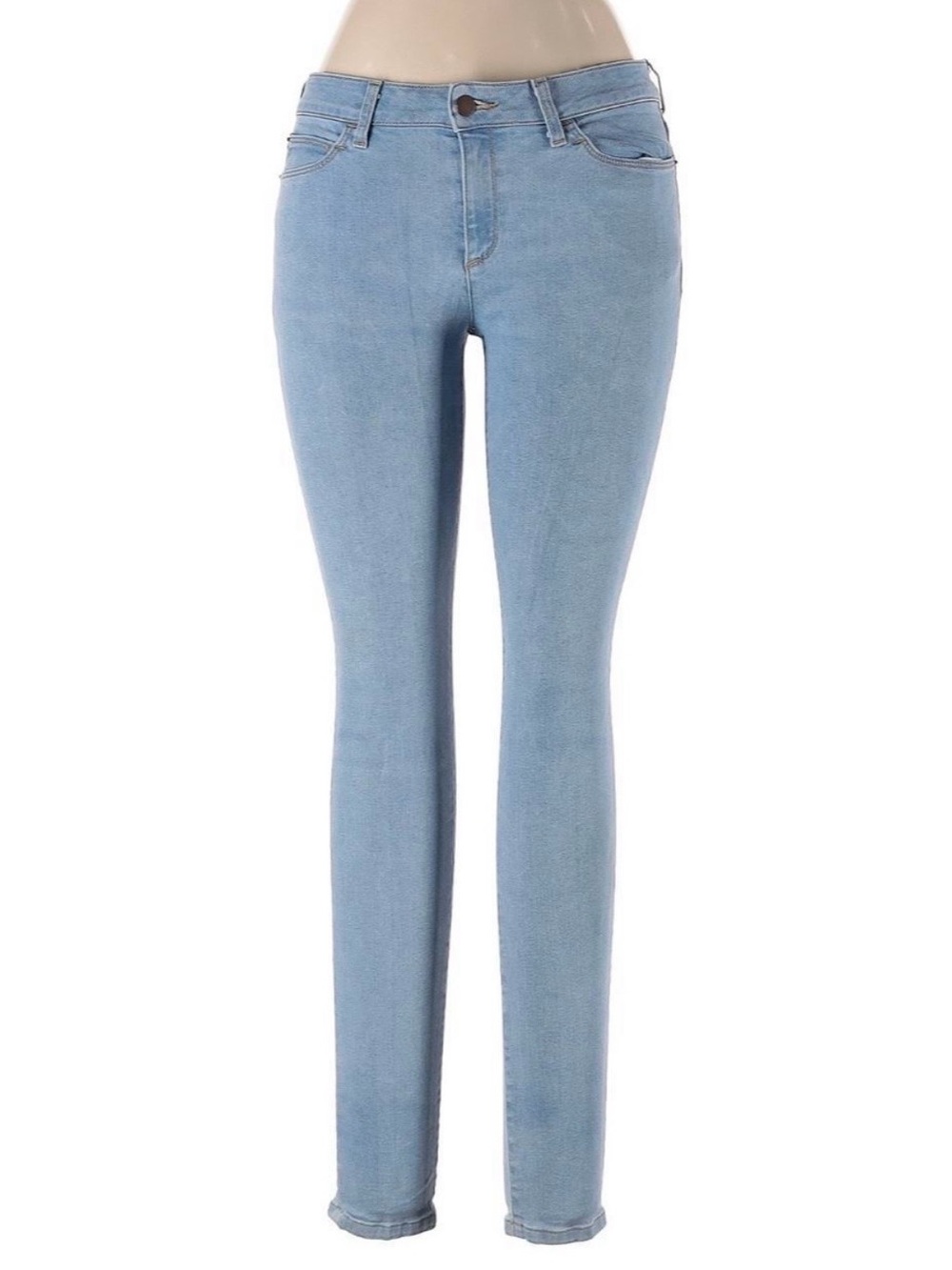 American Apparel Light Wash Skinny Jeans